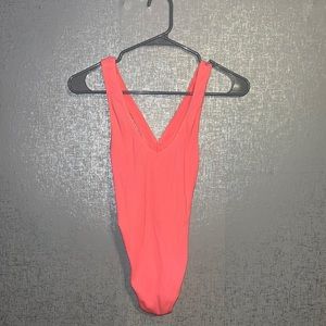 Fashion Nova Bodysuit Coral
